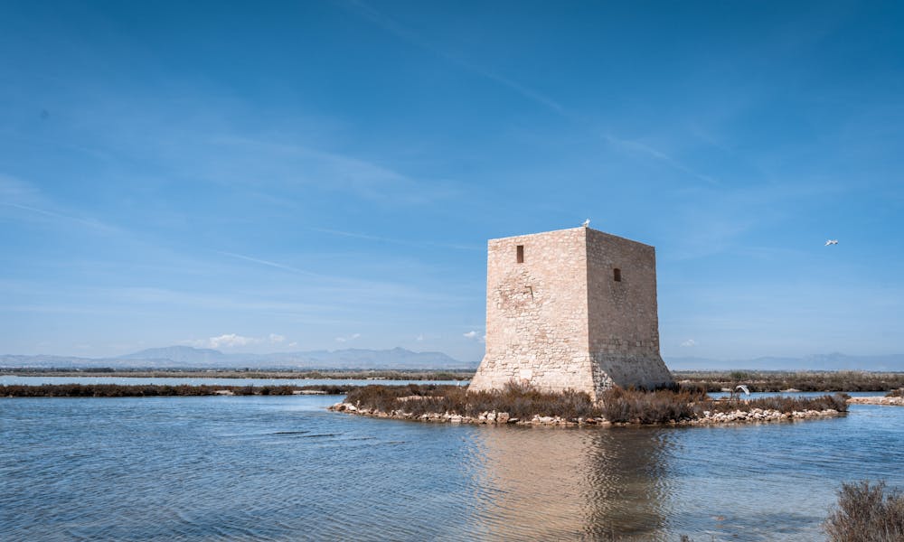 Tamarit Tower in the Salt Lagoons of Santa Pola .pexels