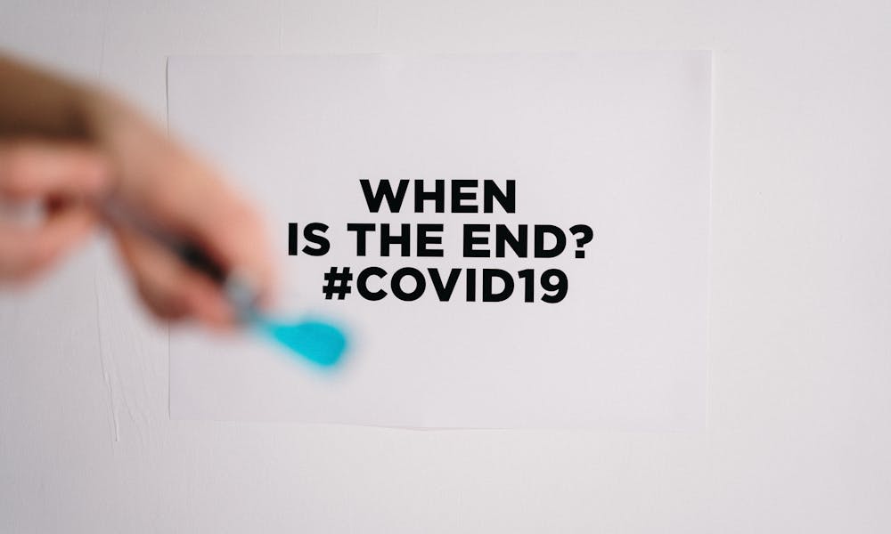 Coveid19 Text On Paper .pexels