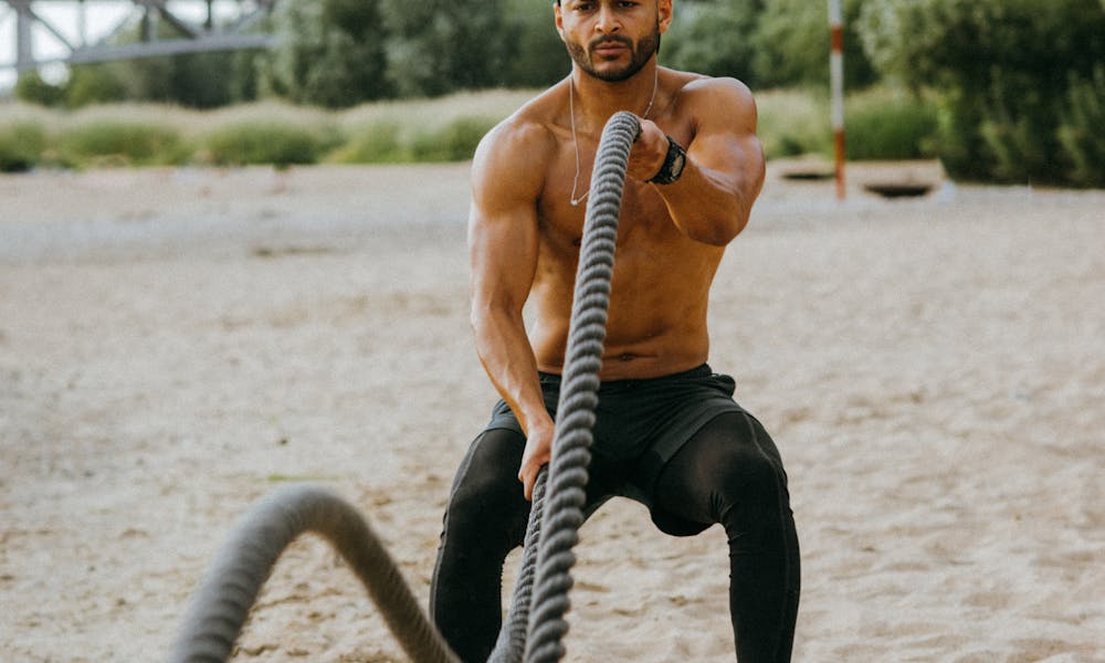 Strong Man Working Out .pexels