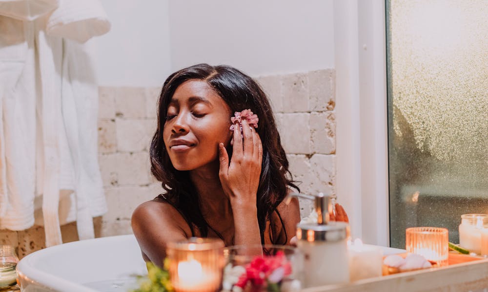 Free stock photo of adult, anxiety, bath salt .pexels