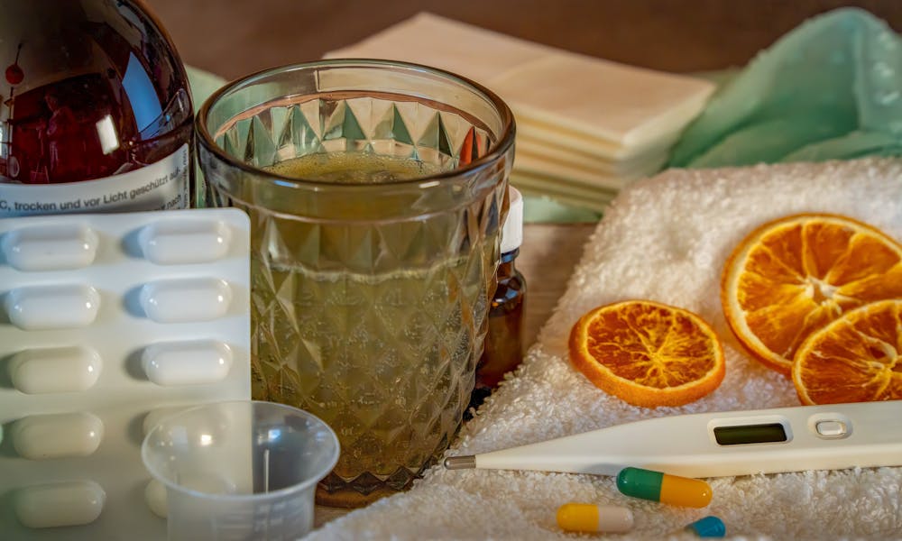 Home Remedies and Medications for Cold and Flu Relief .pexels